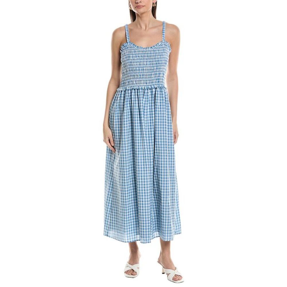 Jl Luxe Womens  Short Sleeve Maxi Dress, Blue